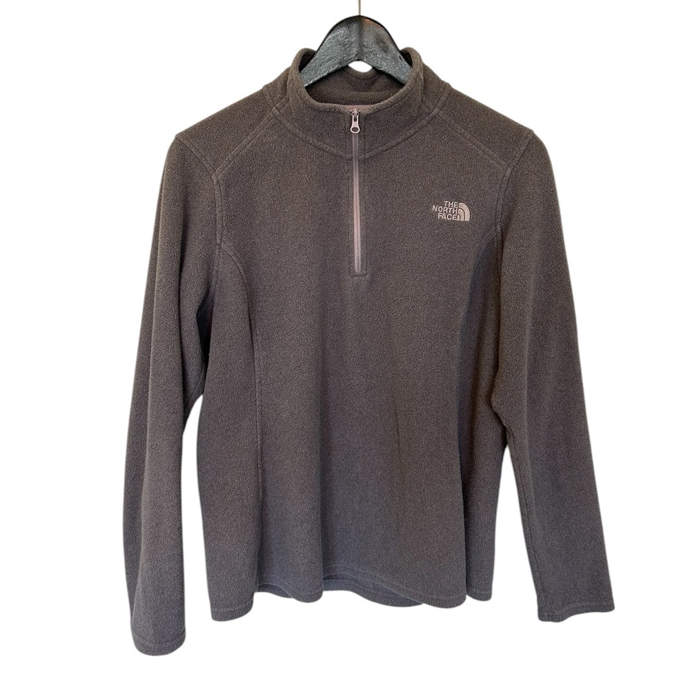 The North Face Fleece Quarter Zip Sweater Size L